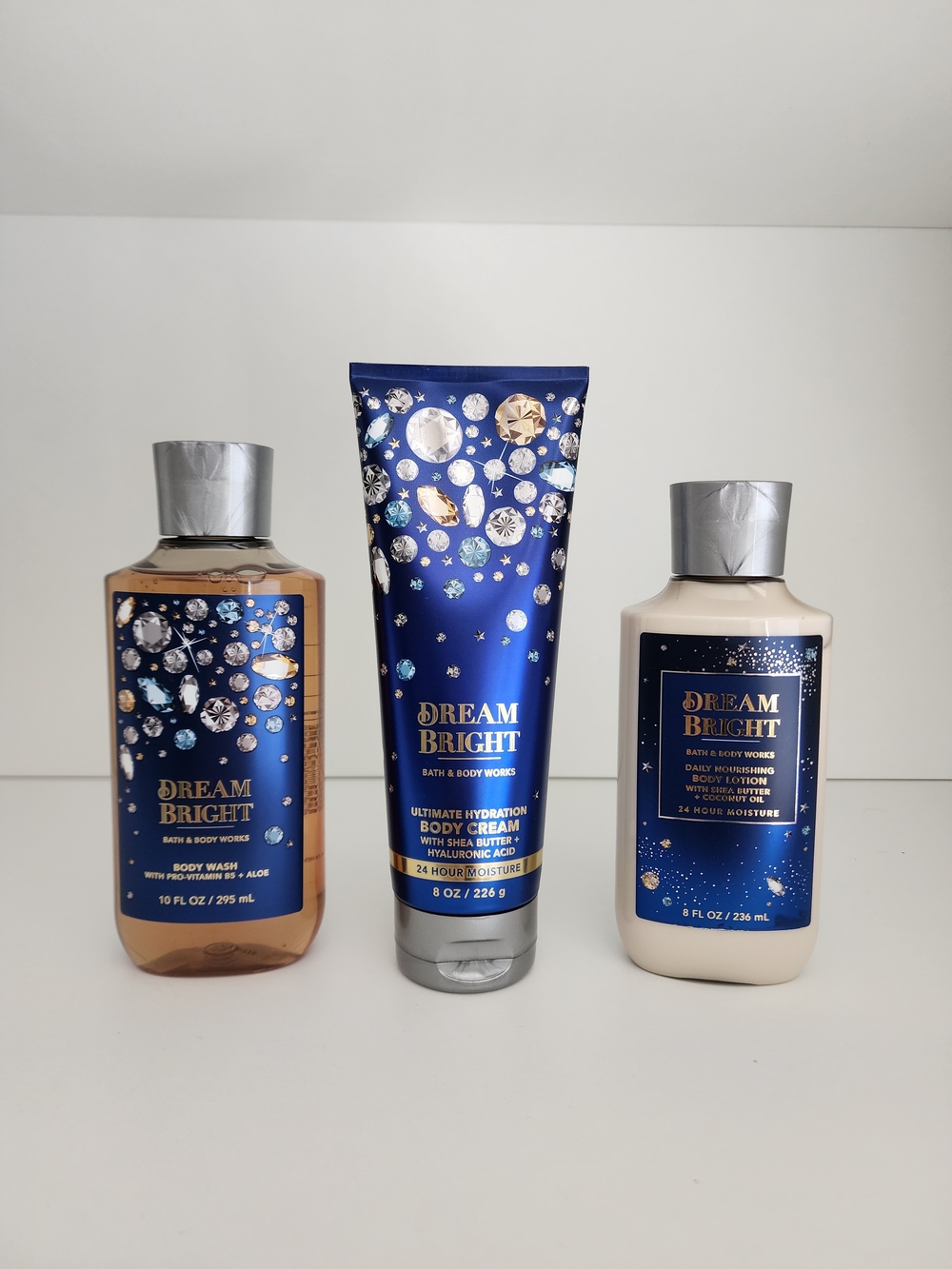 NEW Bath & Body Works Bright Dream Body Wash, Cream & Lotion Trio (Discontiued)